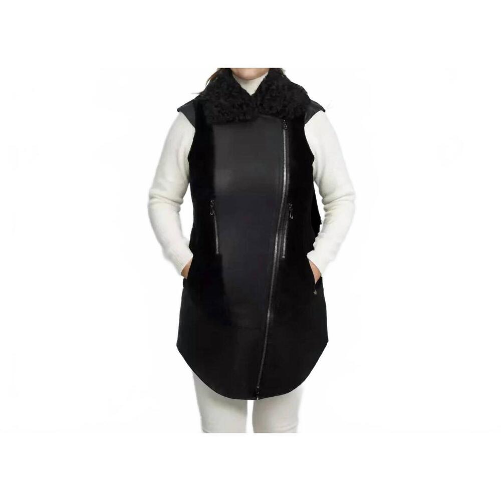 NEW LUSSO BENI galatea coat in black - Picture 5 of 5